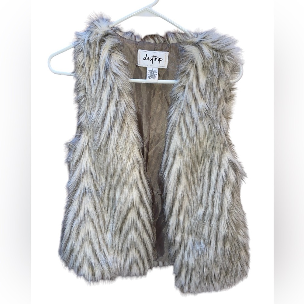 Daytrip Faux Fur Vest (S)